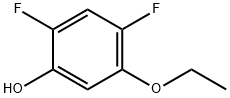 Phenol, 5-ethoxy-2,4-difluoro- Structure