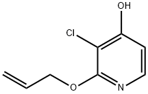 4-Pyridinol, 3-chloro-2-(2-propen-1-yloxy)- Structure