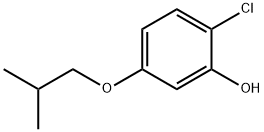 Phenol, 2-chloro-5-(2-methylpropoxy)- Structure