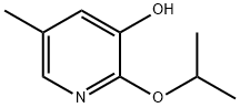 3-Pyridinol, 5-methyl-2-(1-methylethoxy)- Structure