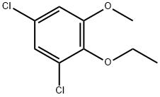 Benzene, 1,5-dichloro-2-ethoxy-3-methoxy- Structure