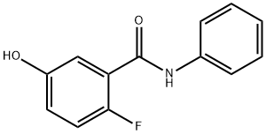 Benzamide, 2-fluoro-5-hydroxy-N-phenyl- Structure