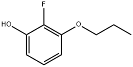 Phenol, 2-fluoro-3-propoxy- Structure