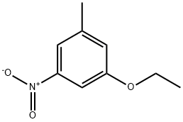 Benzene, 1-ethoxy-3-methyl-5-nitro- Structure