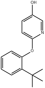 6-(2-tert-butylphenoxy)pyridin-3-ol Structure