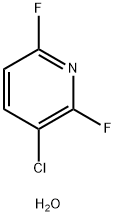 3-chloro-2,6-difluoropyridine hydrate Structure