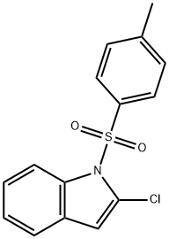 1H-Indole, 2-chloro-1-[(4-methylphenyl)sulfonyl]- Structure