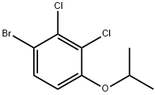 Benzene, 1-bromo-2,3-dichloro-4-(1-methylethoxy)- Structure