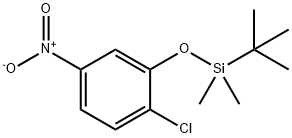 Benzene, 1-chloro-2-[[(1,1-dimethylethyl)dimethylsilyl]oxy]-4-nitro- Structure