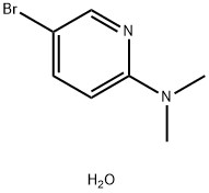 5-bromo-N,N-dimethylpyridin-2-amine hydrate Structure