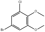 Benzene, 5-bromo-1-chloro-2,3-dimethoxy- Structure