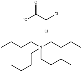 1-Butanaminium, N,N,N-tributyl-, 2,2-dichloroacetate (1:1) Structure