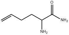 5-Hexenamide, 2-amino- Structure