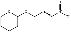 2H-Pyran, tetrahydro-2-[(3-nitro-2-propen-1-yl)oxy]- Structure