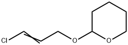 2H-Pyran, 2-[(3-chloro-2-propen-1-yl)oxy]tetrahydro- Structure