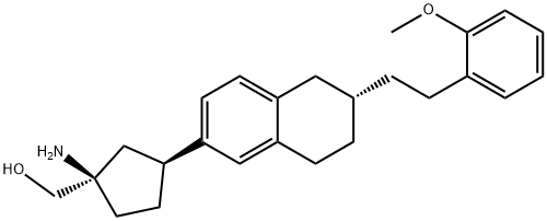 BMS-986166 구조식 이미지