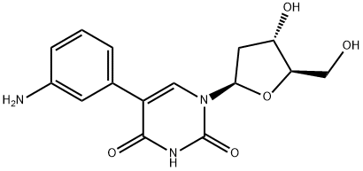 5-(3-Aminophenyl)-2’-deoxyuridine Structure
