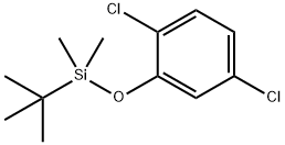 Benzene, 1,4-dichloro-2-[[(1,1-dimethylethyl)dimethylsilyl]oxy]- Structure