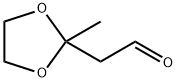 2- Methyl- 1 ,3-dioxolane-2- acetaldehyde Structure