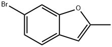 Benzofuran, 6-bromo-2-methyl- Structure