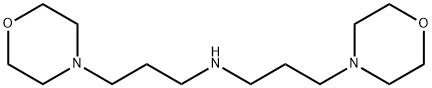 4-Morpholinepropanamine, N-[3-(4-morpholinyl)propyl]- Structure