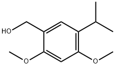 Benzenemethanol, 2,4-dimethoxy-5-(1-methylethyl)- 구조식 이미지