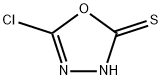 1,3,4-Oxadiazole-2(3H)-thione, 5-chloro- Structure