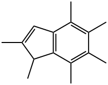 1H-Indene, 1,2,4,5,6,7-hexamethyl- Structure