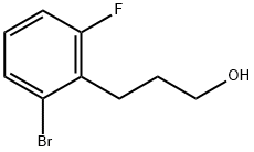 3-(2-Bromo-6-fluorophenyl)propan-1-ol Structure