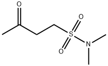 N,N-dimethyl-3-oxobutane-1-sulfonamide Structure