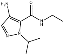 4-amino-N-ethyl-1-isopropyl-1H-pyrazole-5-carboxamide Structure