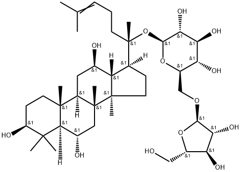 Ginsenoside F5 Structure