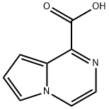 Pyrrolo[1,2-a]pyrazine-1-carboxylic acid Structure