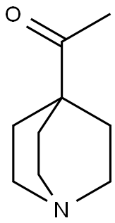 Ethanone, 1-(1-azabicyclo[2.2.2]oct-4-yl)- Structure