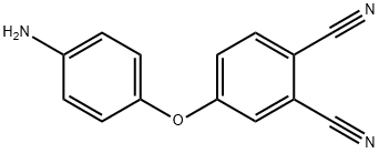 1,2-Benzenedicarbonitrile, 4-(4-aminophenoxy)- Structure