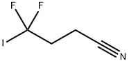 Butanenitrile, 4,4-difluoro-4-iodo- Structure