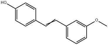 Phenol, 4-[2-(3-methoxyphenyl)ethenyl]- Structure