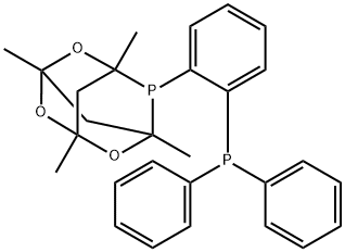 2,4,6-Trioxa-8-phosphatricyclo[3.3.1.13,7]decane, 8-[2-(diphenylphosphino)phenyl]-1,3,5,7-tetramethyl- Structure