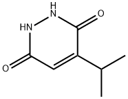 3,6-Pyridazinedione, 1,2-dihydro-4-(1-methylethyl)- Structure