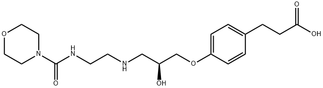 Landiolol impurity K 구조식 이미지