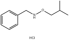 benzyl(2-methylpropoxy)amine hydrochloride Structure