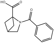 2-Azabicyclo[2.1.1]hexane-1-carboxylic acid, 2-benzoyl- 구조식 이미지