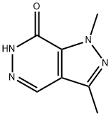 1,3-dimethyl-1H-pyrazolo[3,4-d]pyridazin-7-ol 구조식 이미지