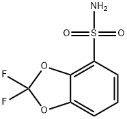 2,2-difluoro-2H-1,3-benzodioxole-4-sulfonamide Structure