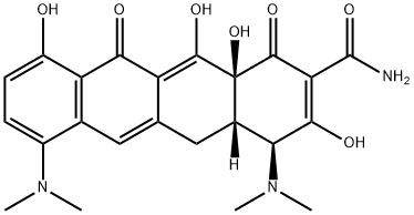5α,6-anhydro Minocycline 구조식 이미지