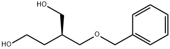 1,4-Butanediol, 2-[(phenylmethoxy)methyl]-, (2S)- 구조식 이미지