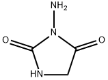 2,4-Imidazolidinedione, 3-amino- 구조식 이미지
