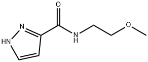 N-(2-methoxyethyl)-1H-pyrazole-3-carboxamide Structure