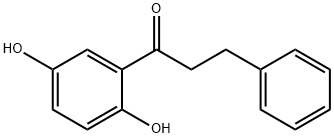 1-Propanone, 1-(2,5-dihydroxyphenyl)-3-phenyl- 구조식 이미지
