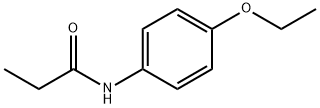 Propanamide, N-(4-ethoxyphenyl)- Structure